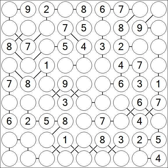 Chain Sudoku - Médio