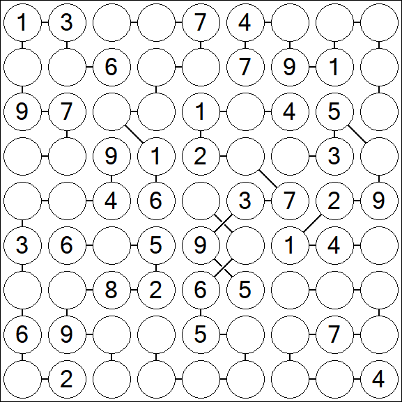 Chain Sudoku - Mittel