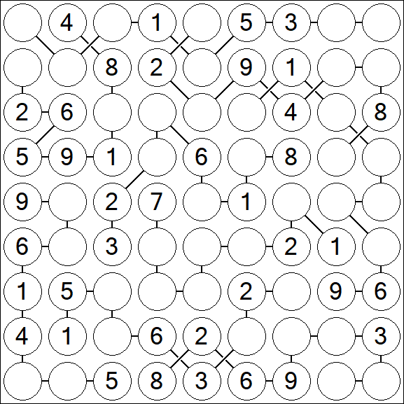 Chain Sudoku - Medium