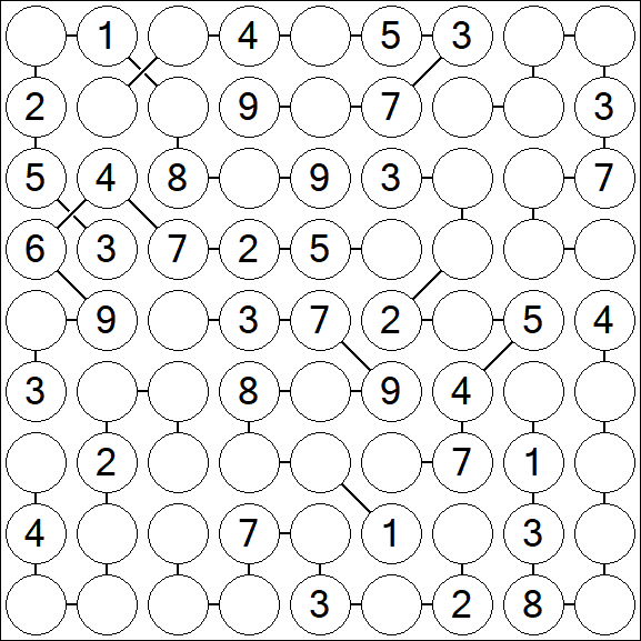 Chain Sudoku - Medium