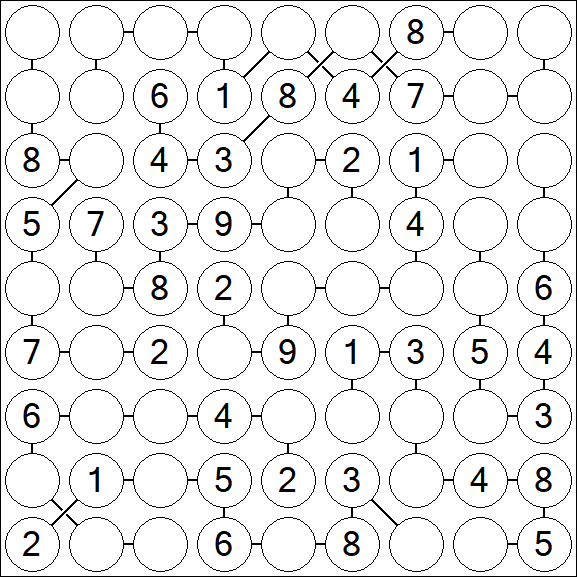 Chain Sudoku - Medium