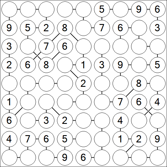 Chain Sudoku - Medium
