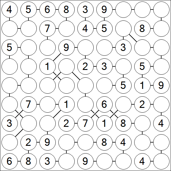 Chain Sudoku - Medium