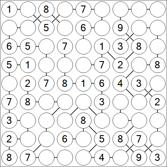 Chain Sudoku - Moyen