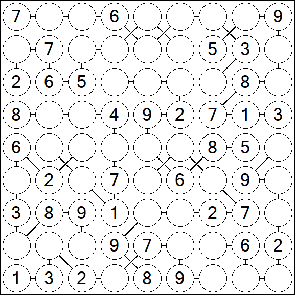 Chain Sudoku - Moyen