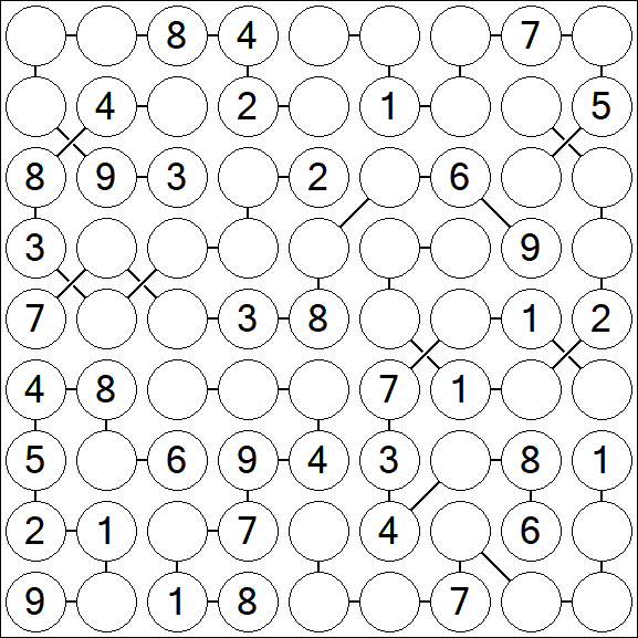 Chain Sudoku - Moyen
