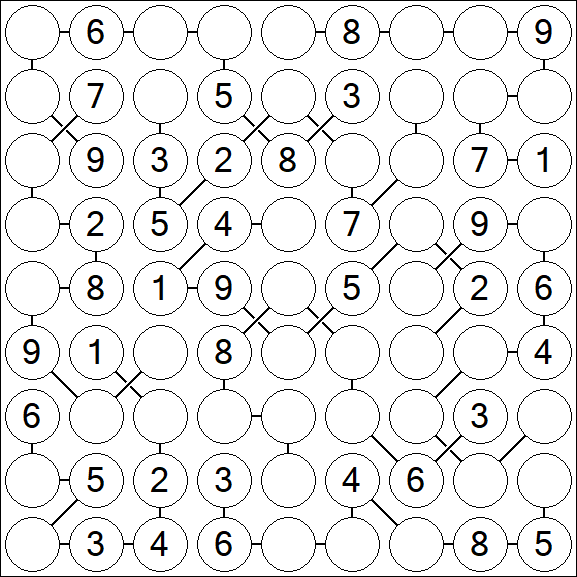 Chain Sudoku - Moyen