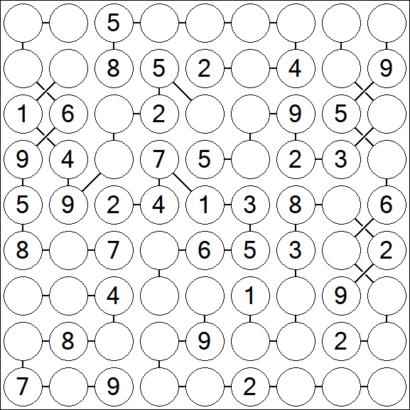 Chain Sudoku - Moyen