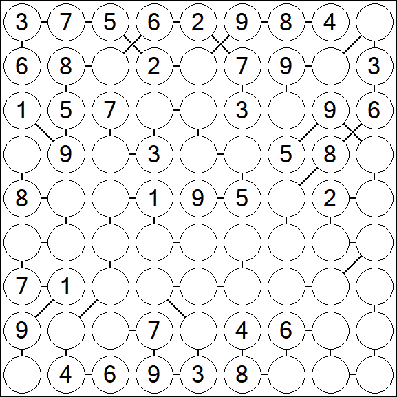 Chain Sudoku - Moyen
