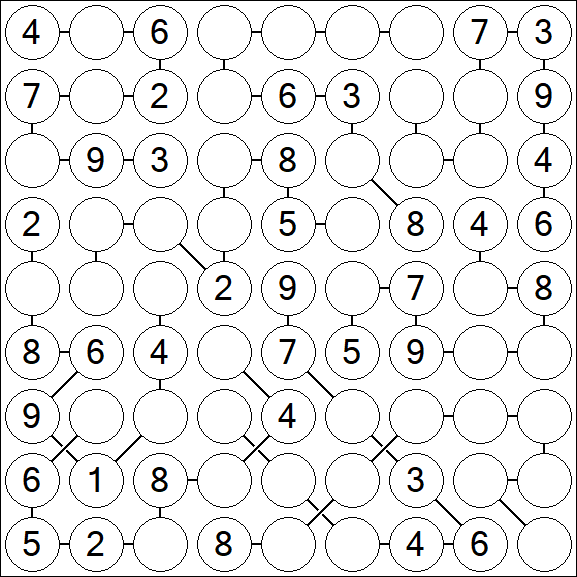 Chain Sudoku - Moyen