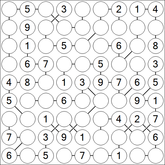 Chain Sudoku - Medium