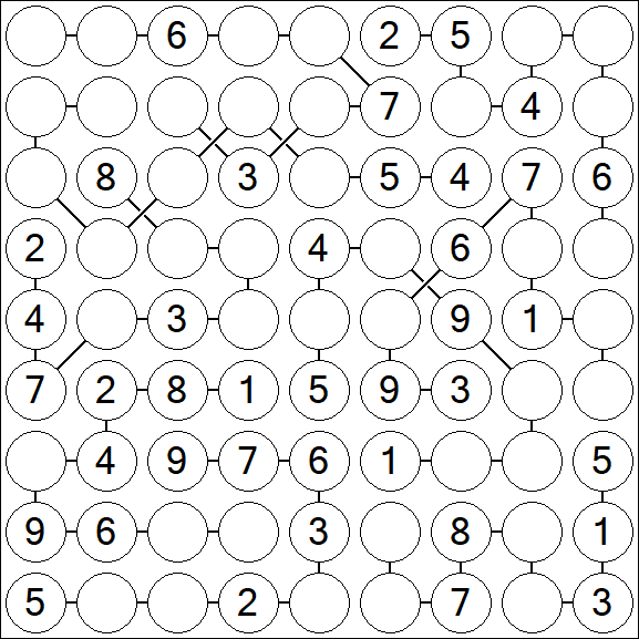 Chain Sudoku - Mittel