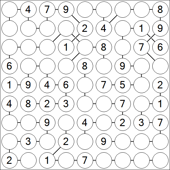 Chain Sudoku - Mittel