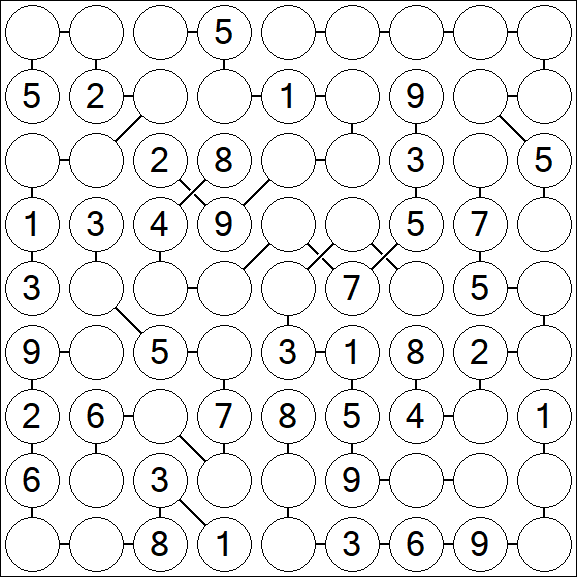 Chain Sudoku - Mittel