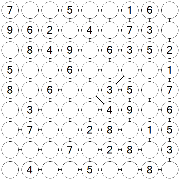 Chain Sudoku - Mittel
