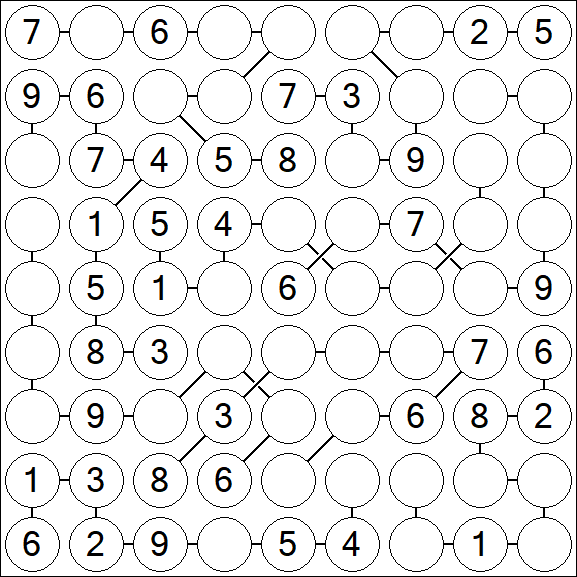 Chain Sudoku - Mittel
