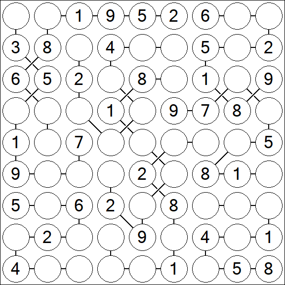 Chain Sudoku - Medio