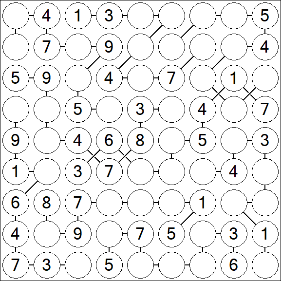 Chain Sudoku - Medio