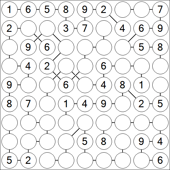 Chain Sudoku - Medio