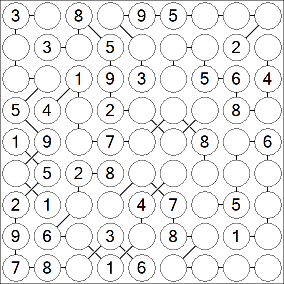 Chain Sudoku - Medium