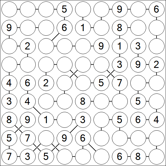 Chain Sudoku - Medium