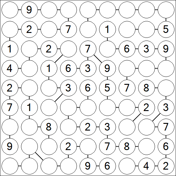 Chain Sudoku - Medium