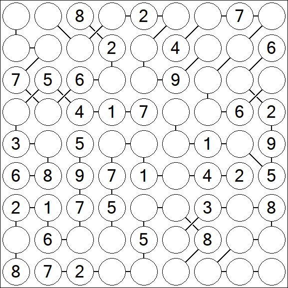 Chain Sudoku - Medium