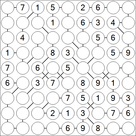 Chain Sudoku - Medium