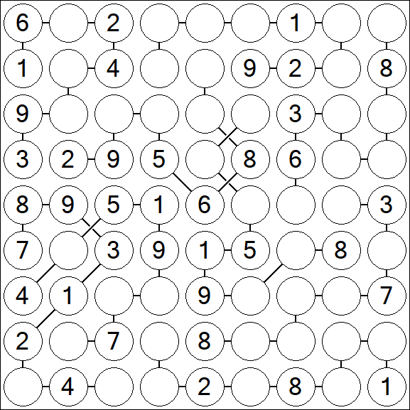 Chain Sudoku - Medio
