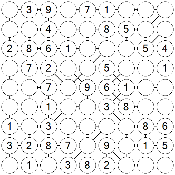 Chain Sudoku - Medio