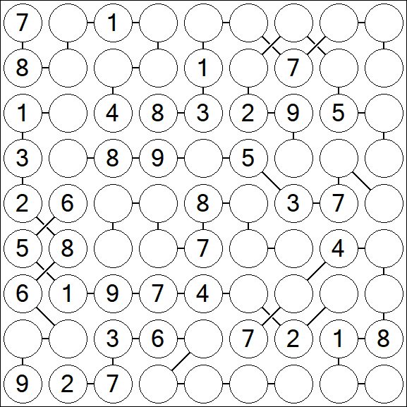 Chain Sudoku - Moyen
