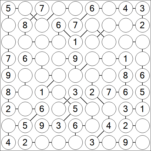 Chain Sudoku - Médio