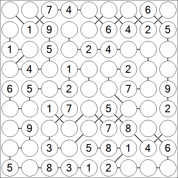 Chain Sudoku - Mittel