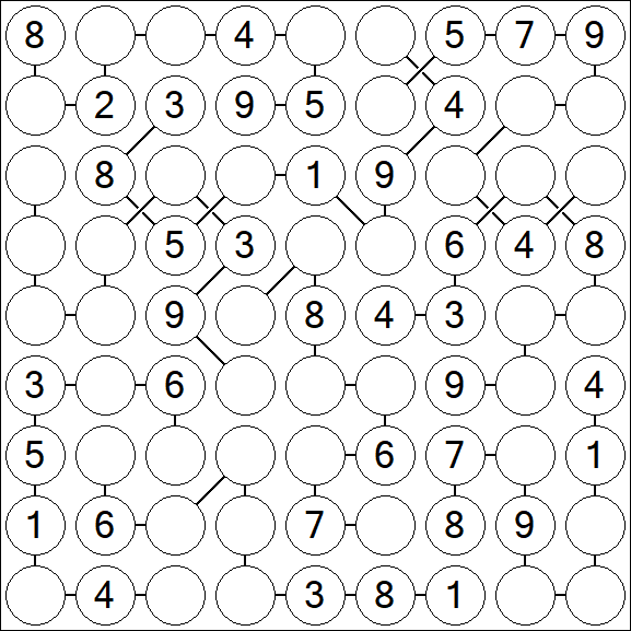 Chain Sudoku - Mittel