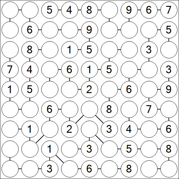 Chain Sudoku - Moyen