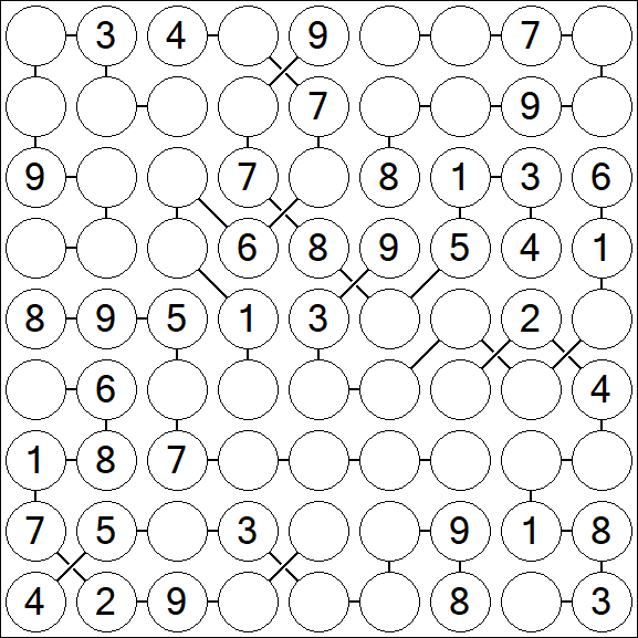 Chain Sudoku - Medio