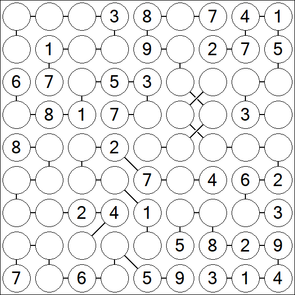 Chain Sudoku - Moyen