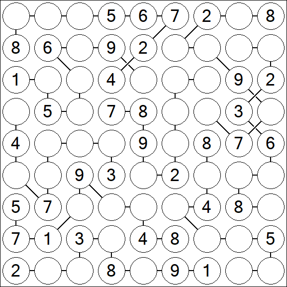 Chain Sudoku - Moyen