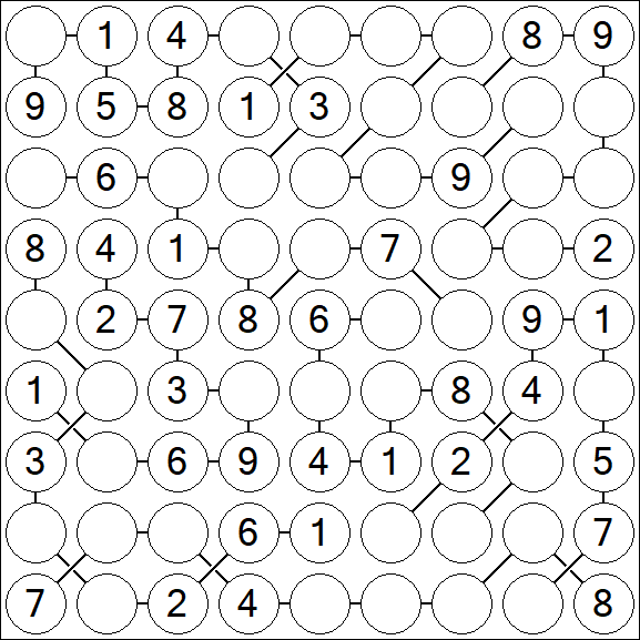 Chain Sudoku - Mittel