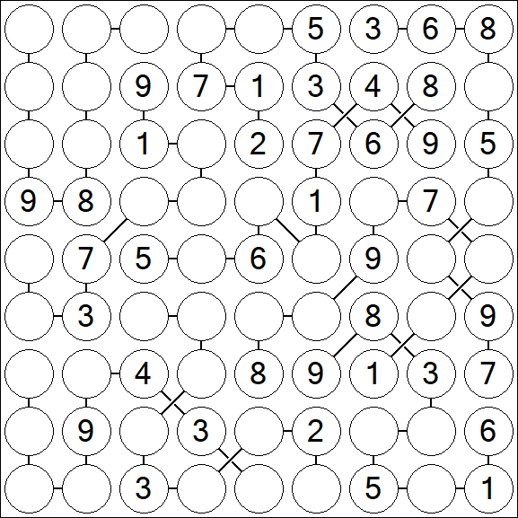 Chain Sudoku - Moyen