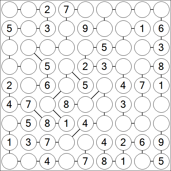 Chain Sudoku - Mittel