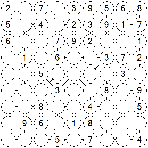 Chain Sudoku - Moyen