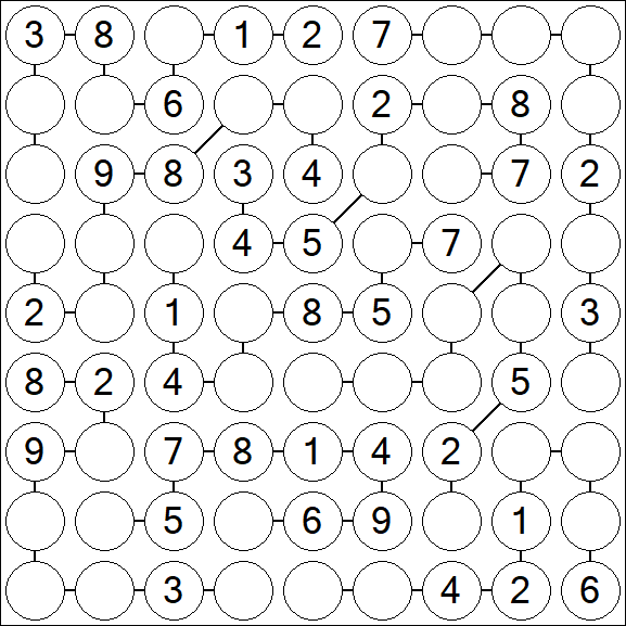 Chain Sudoku - Moyen
