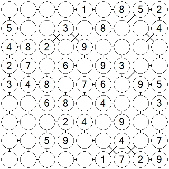 Chain Sudoku - Moyen