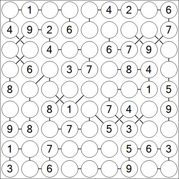 Chain Sudoku - Moyen