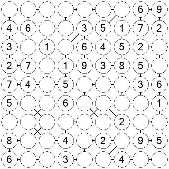 Chain Sudoku - Medium