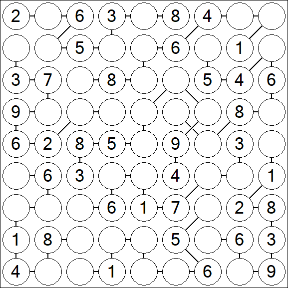 Chain Sudoku - Medium