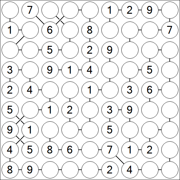 Chain Sudoku - Medium