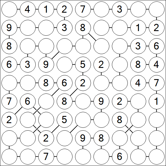Chain Sudoku - Medium