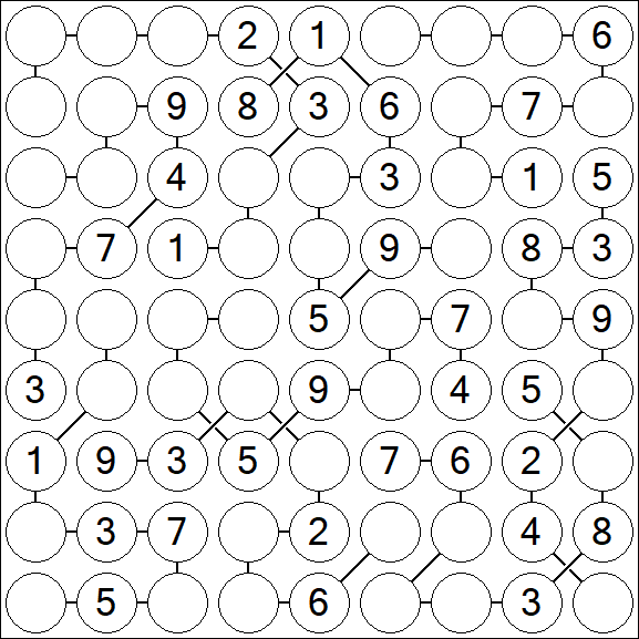 Chain Sudoku - Medium